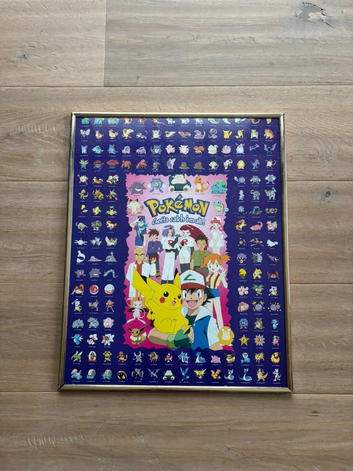Pokémon poster van 1999, Enlèvement, Comme neuf