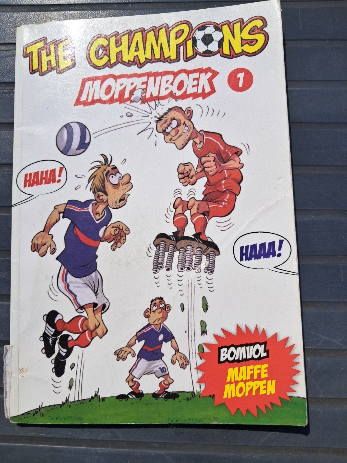 The champions moppenboek, Ophalen, Zo goed als nieuw