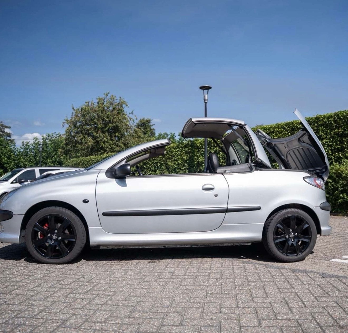 Peugeot 206 cabriolet, Auto's, Peugeot, 4 zetels, Cabriolet, Leder, Overige kleuren