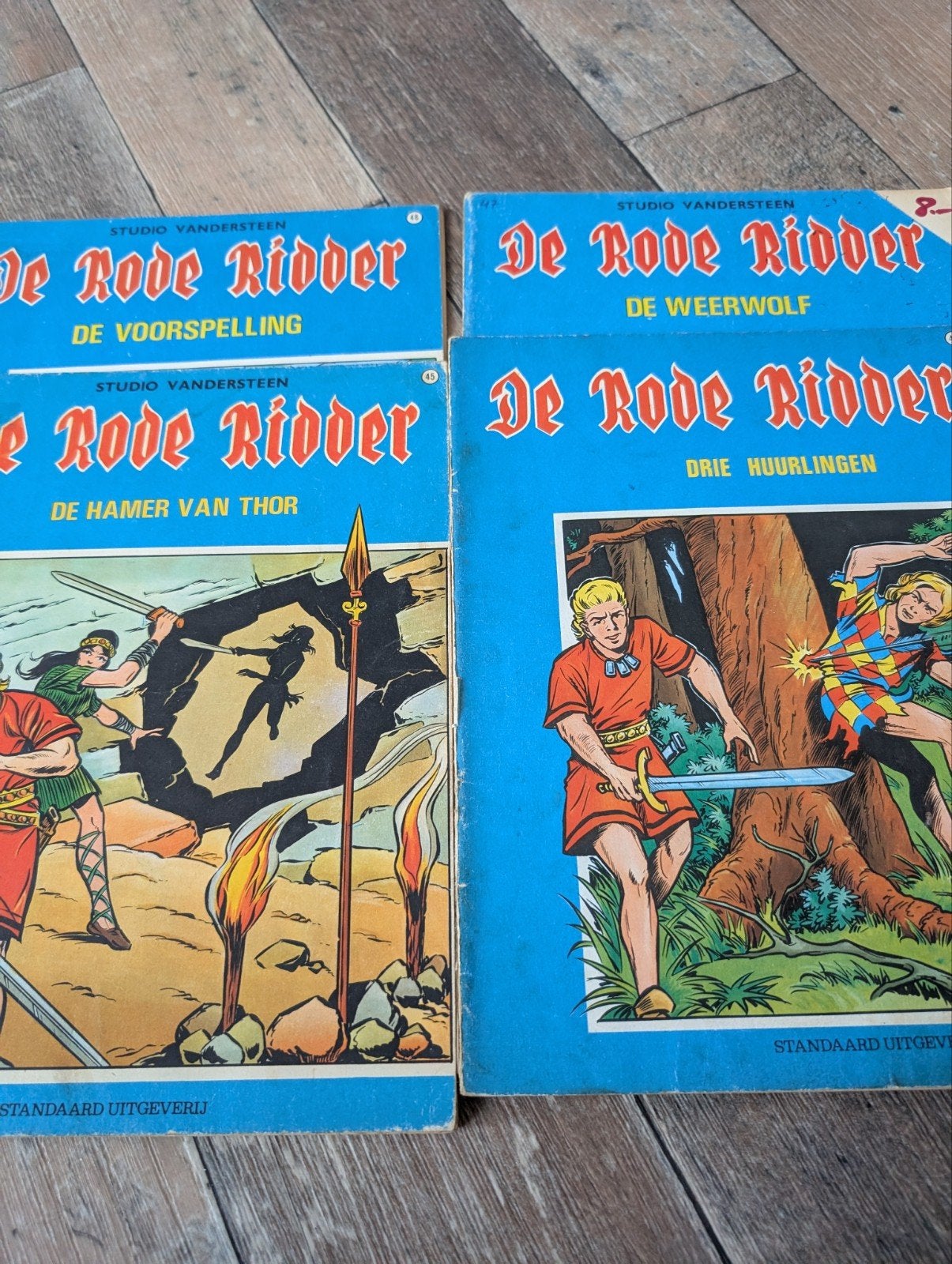 92 strips de rode ridder, Boeken, Ophalen, Gelezen
