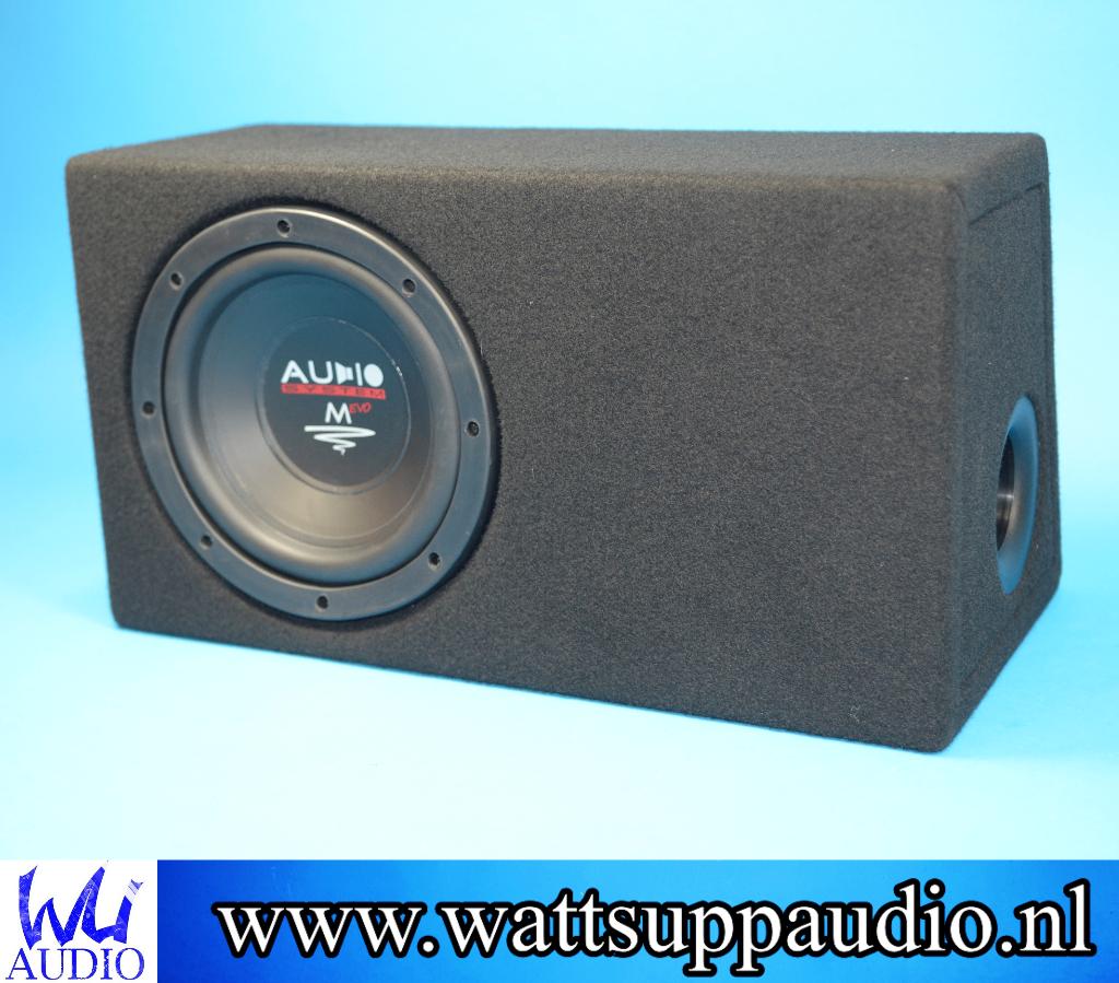 Audio System M08 EVO 8 inch subwoofer Gepoort, Ophalen of Verzenden, Nieuw
