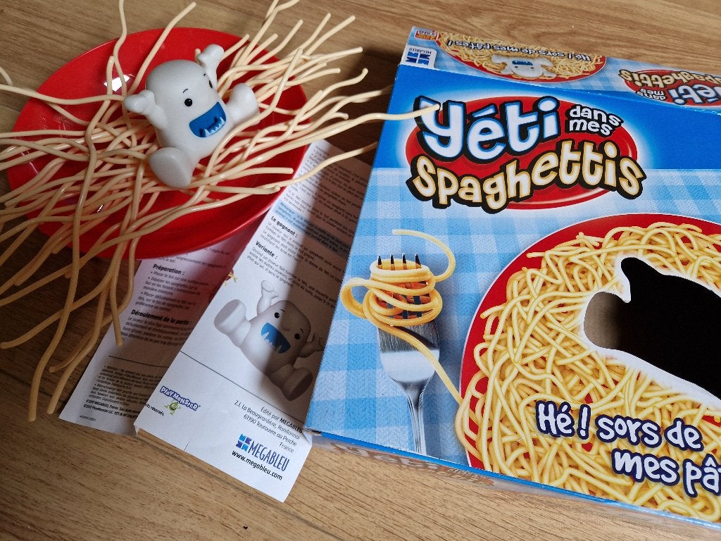 Jeu de société Yéti dans mes spaghettis, Hobby & Loisirs créatifs, Jeux de société | Jeux de plateau, Enlèvement ou Envoi