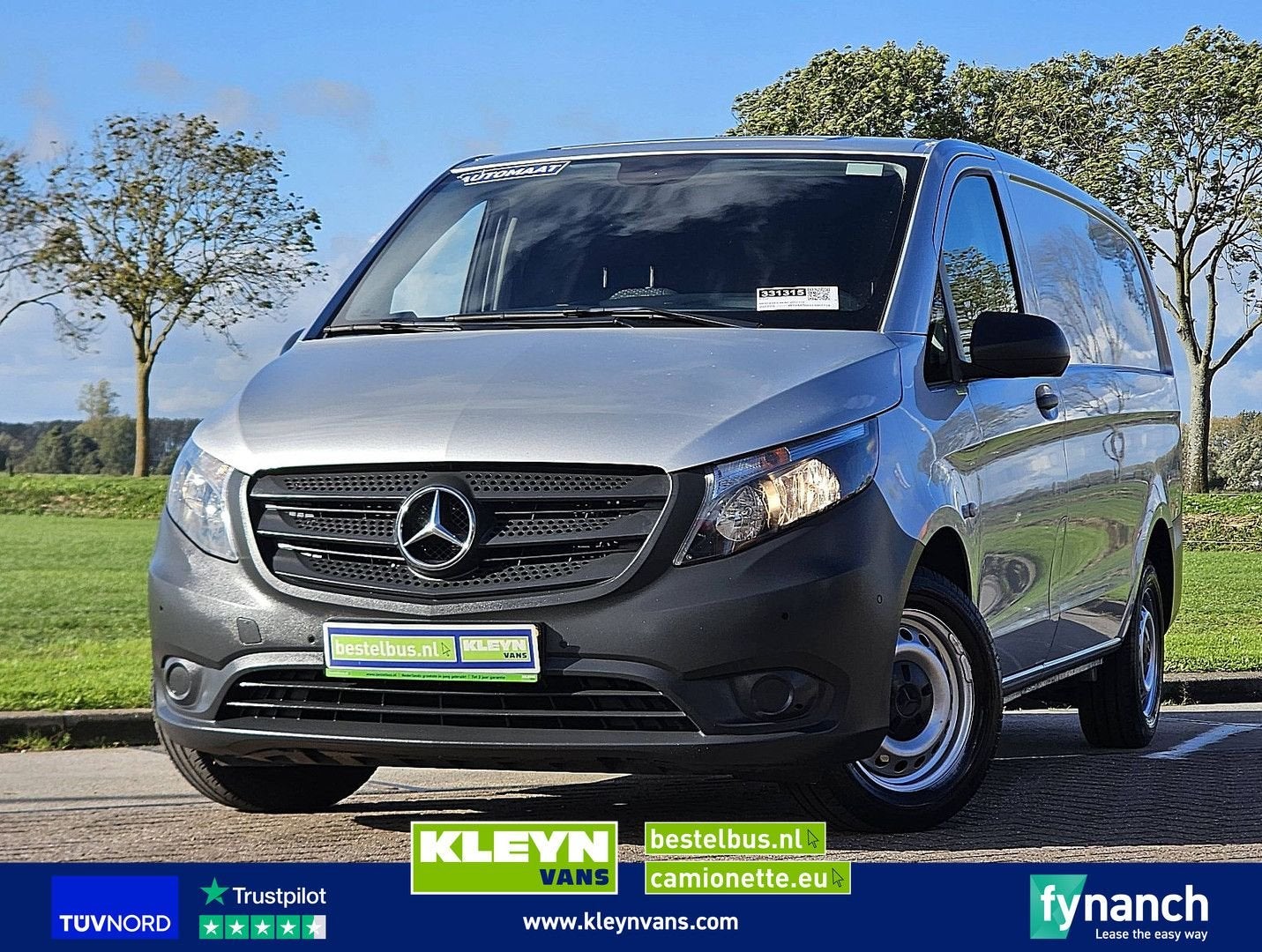Mercedes-Benz VITO 114 L2 ac automaat EURO6 carplay cruiseco, Argent ou Gris, Achat, Entreprise, Verrouillage central