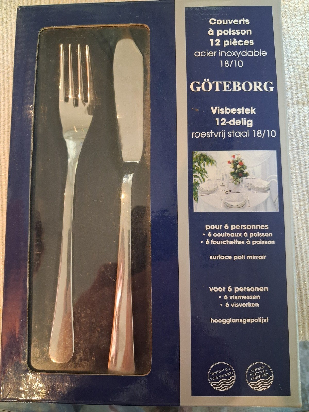 Visbestek, Huis en Inrichting, Ophalen, Nieuw, Visbestek