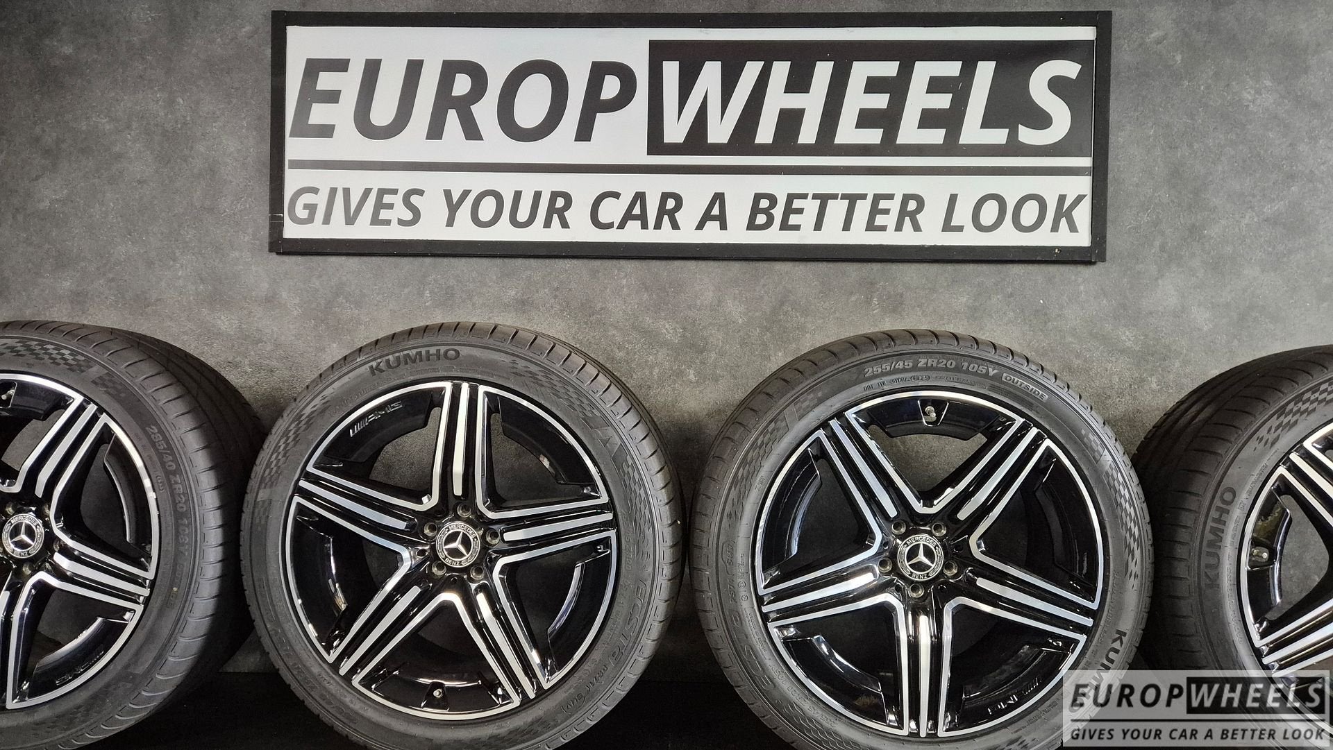 20 inch Mercedes GLC X254 C254 AMG velgen zomerbanden, Pneus et Jantes, 255 mm, Véhicule de tourisme, Pneus été
