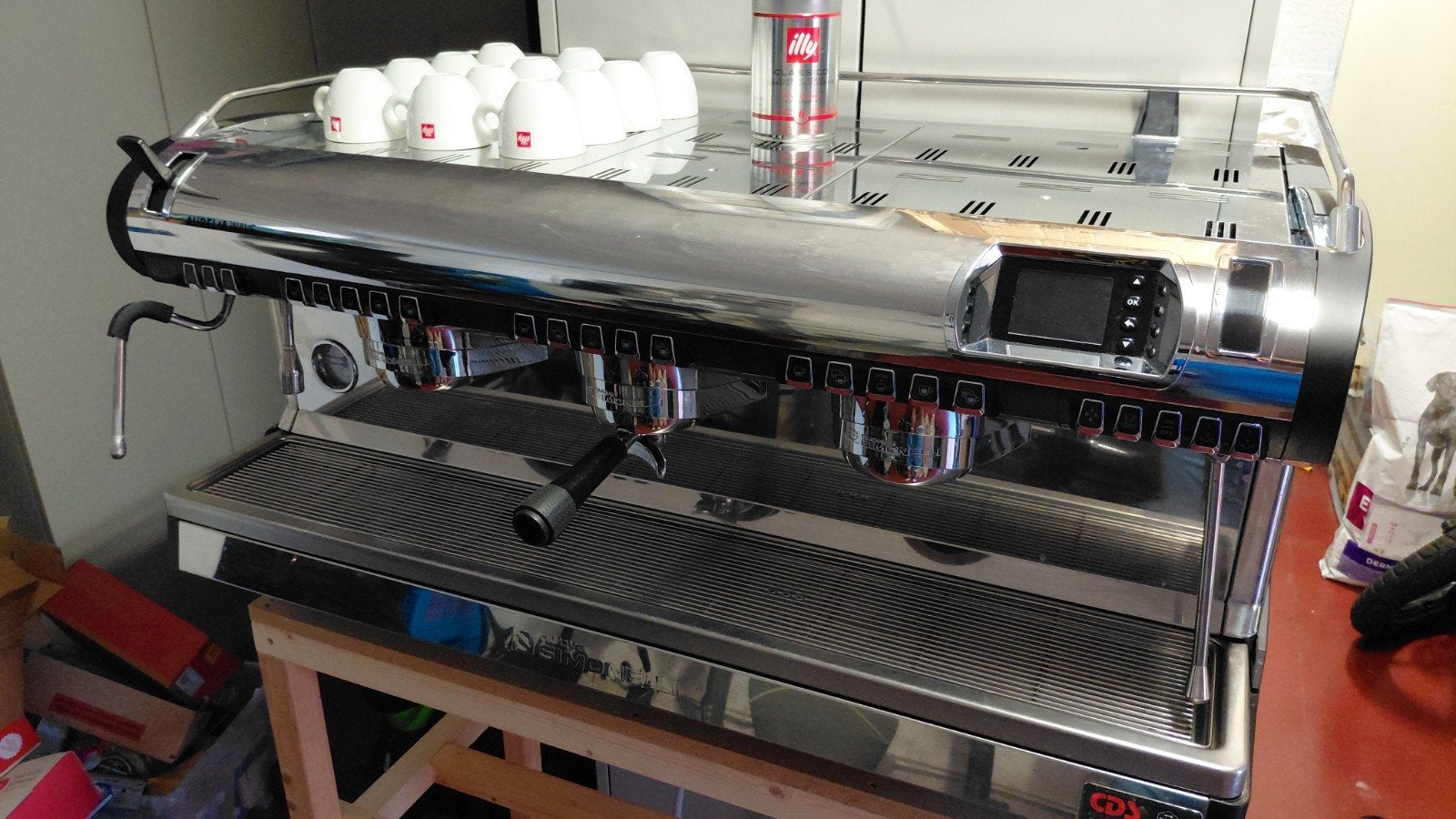 nuova Simonelli Aurelia Wave 3G, Ophalen, Zo goed als nieuw, Koffiemachine