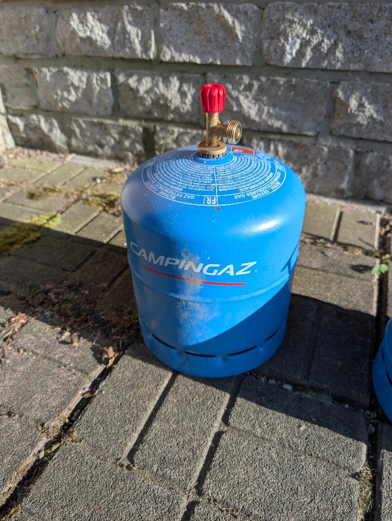 Campingaz R907+R904, Enlèvement