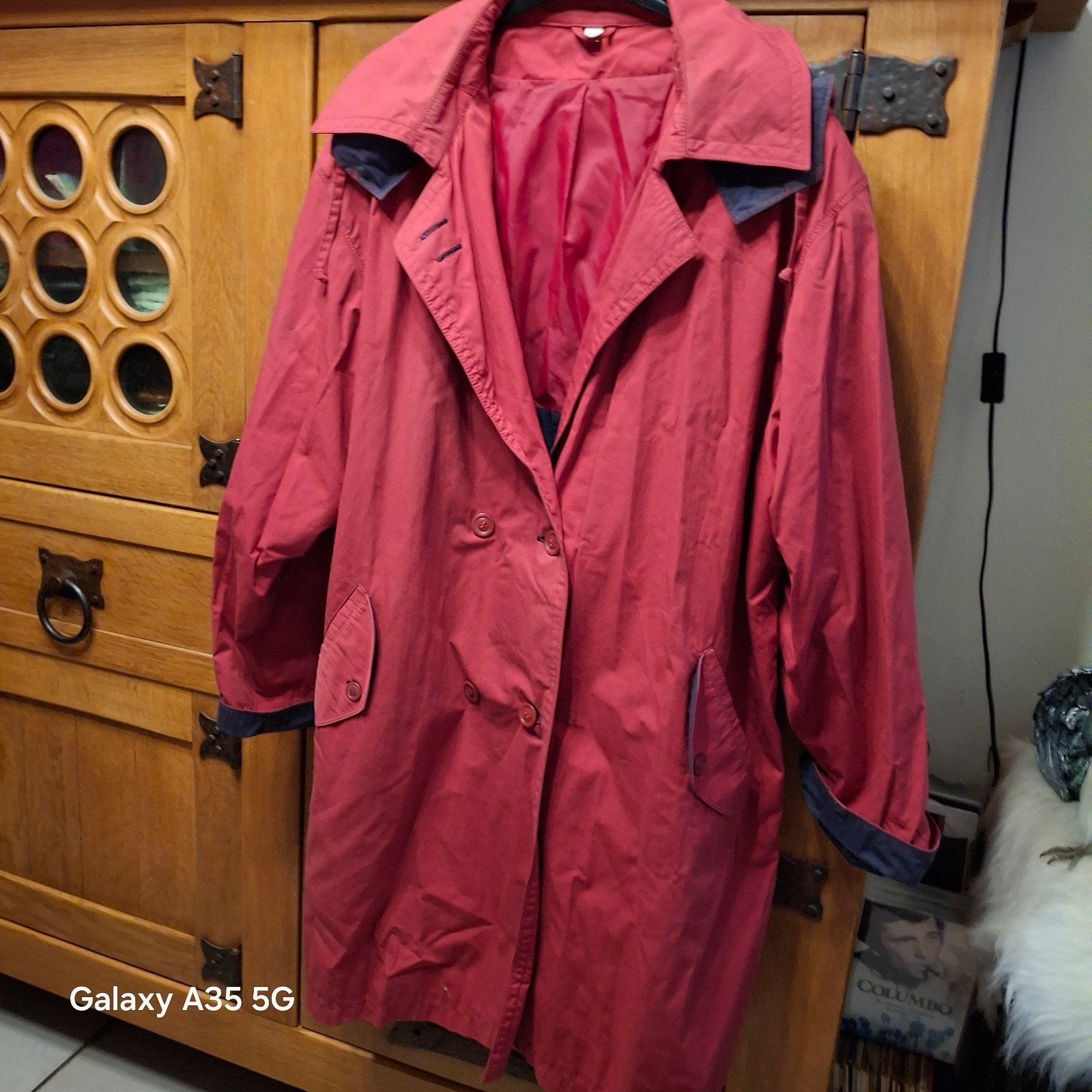 imperméable à capuche rouge taille Nl42, B42, D42, F44, Vêtements | Femmes, Enlèvement ou Envoi, Taille 42/44 (L), Bleu