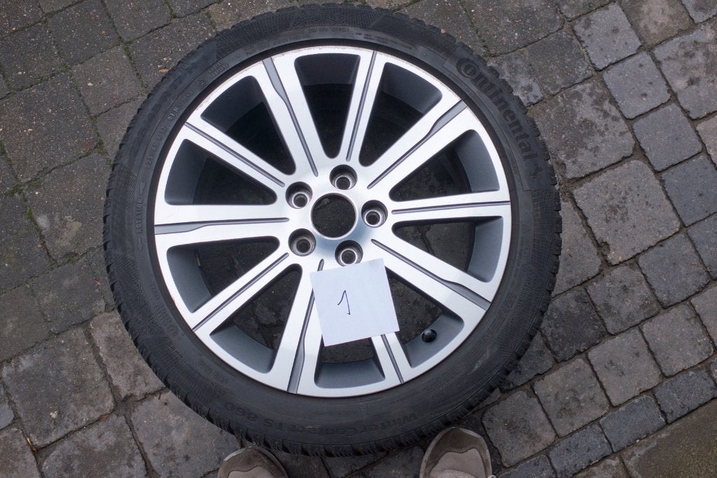velgen en banden, Auto-onderdelen, Ophalen, 17 inch, Winterbanden, Band(en)
