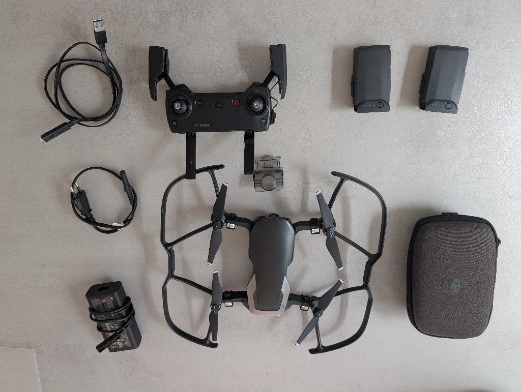 DJI Mavic Air, Audio, Tv en Foto, Drones, Gebruikt, Return to Home, Cameradrone, 15 tot 30 minuten
