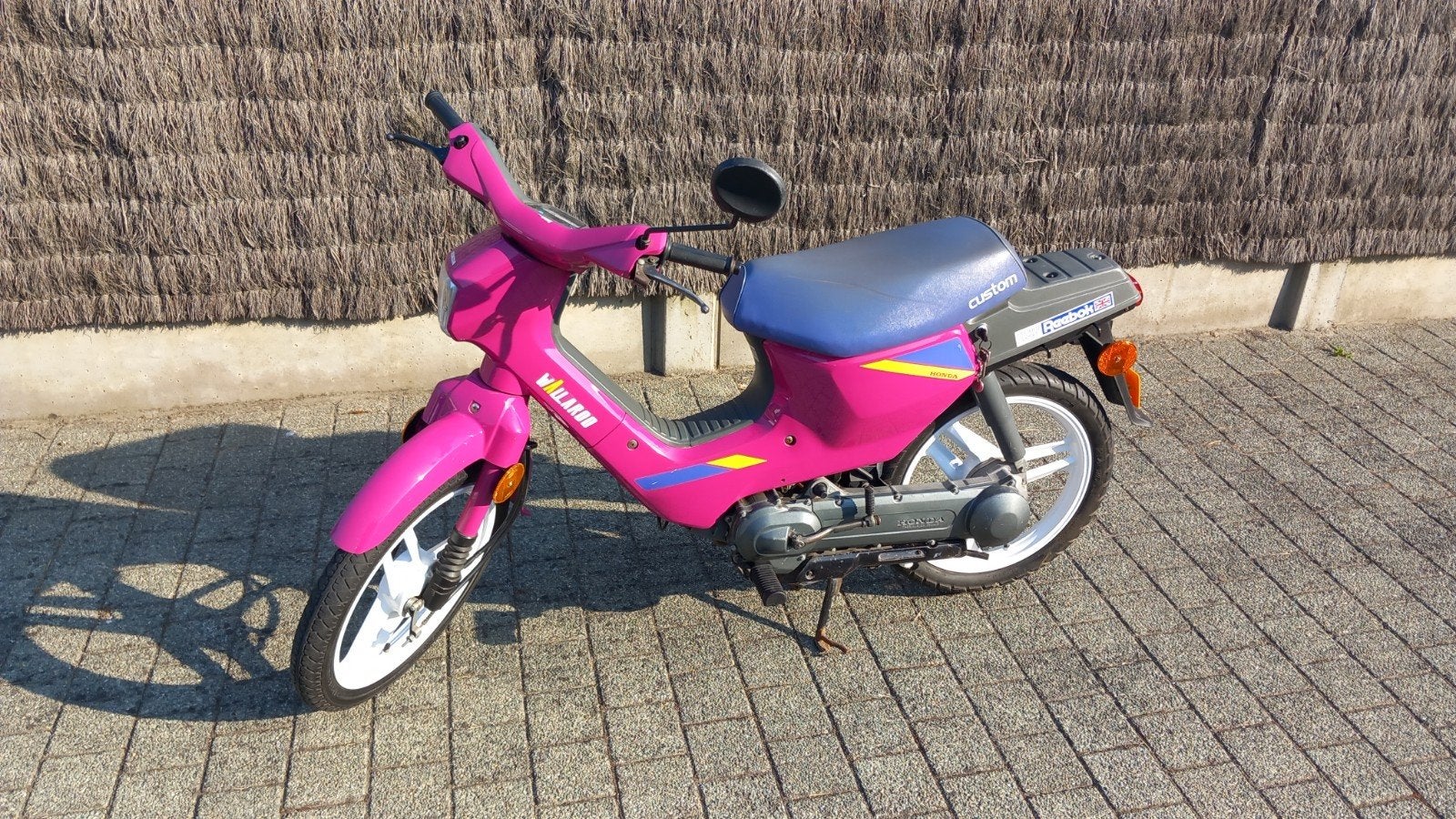 Honda Wallaroo d'origine (1990) - Classe A - Fuchsia/Violet, Autres modèles, 49 cm³, Enlèvement, Utilisé