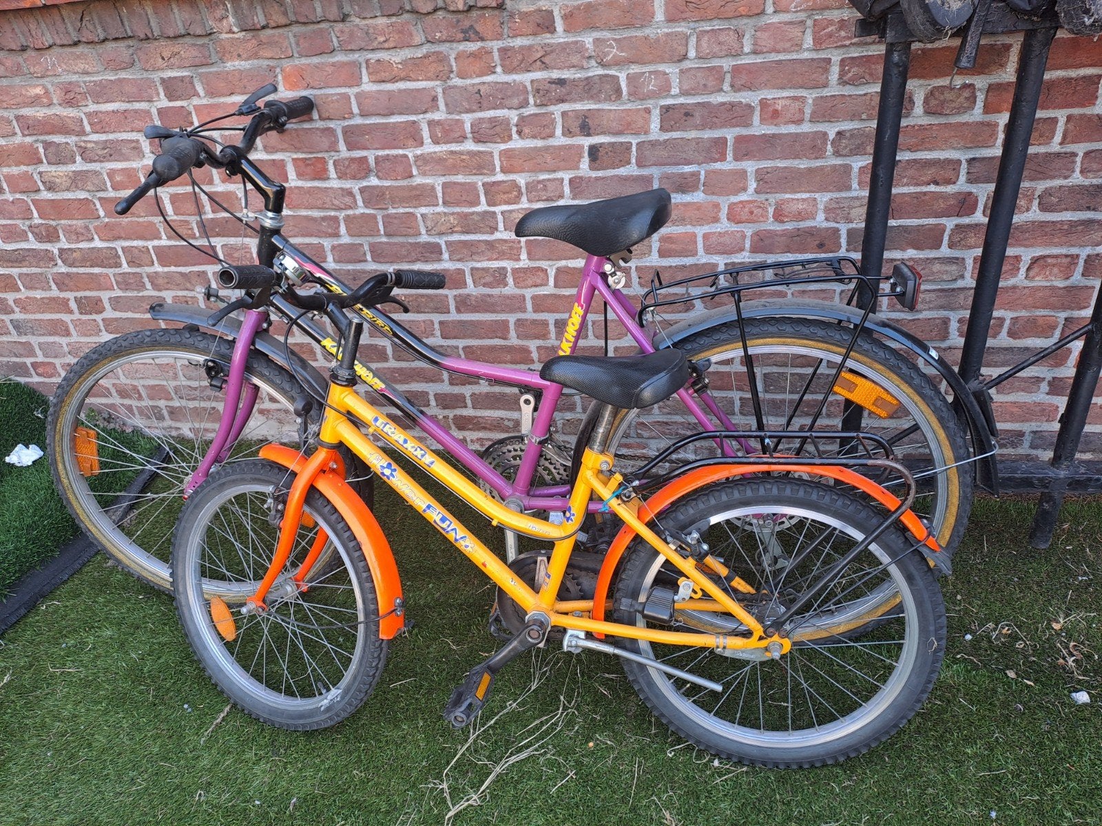 fiets, Ophalen