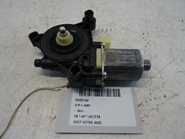MOTEUR LEVE VITRE ELECTRIQUE AVANT GAUCHE Q2 (GAB / GAG), Utilisé, Gauche, Audi