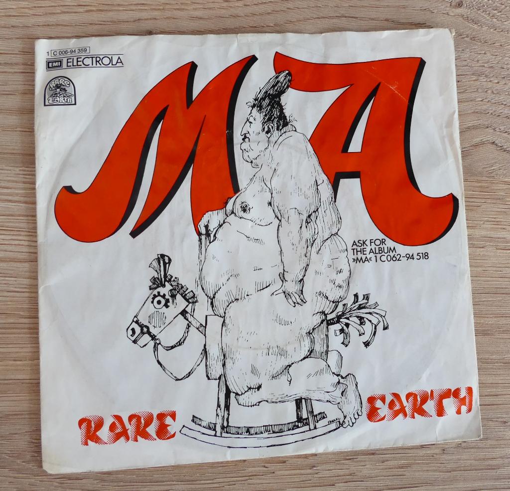 7"  Rare Earth ‎– Ma, Gebruikt, 7 inch, Single, Ophalen of Verzenden