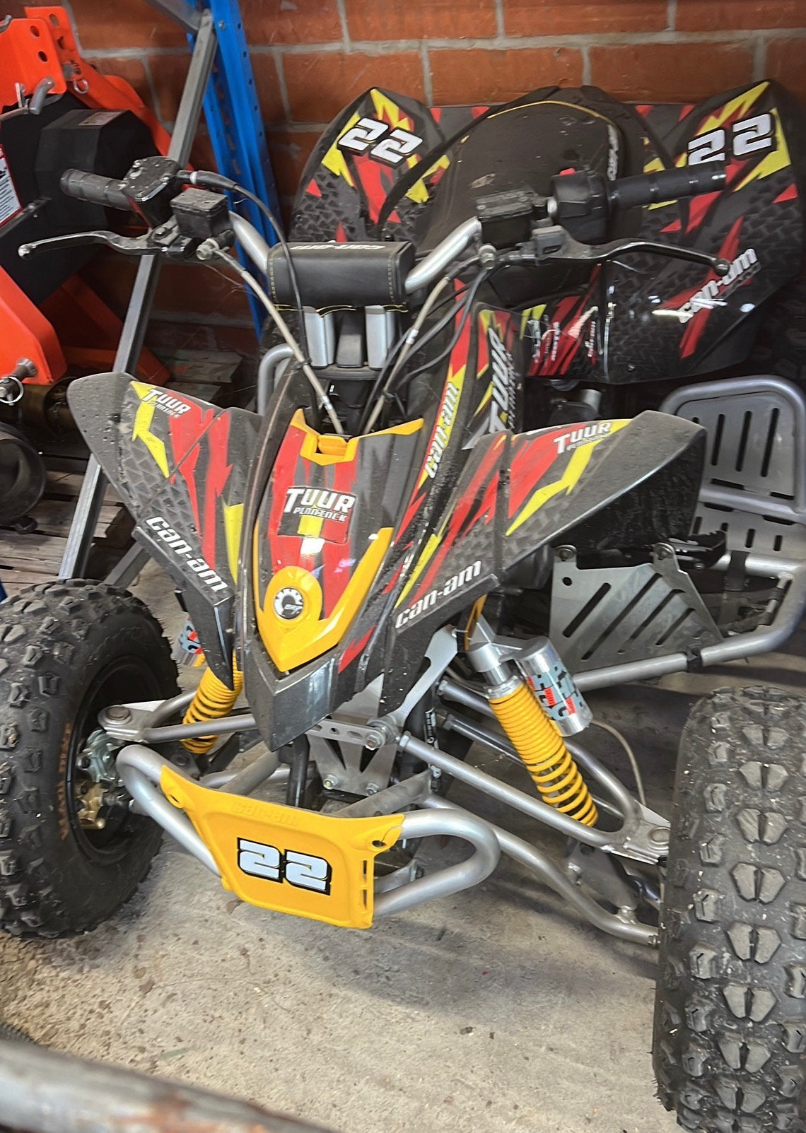 Can-am quad 90 cc, Vélos & Vélomoteurs, Enlèvement, Utilisé, 90 cm³