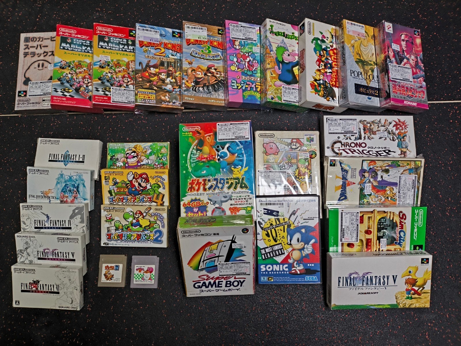 Grote collectie Japanse retro games Nintendo / SNES / GBA /, Consoles de jeu & Jeux vidéo, Jeux | Nintendo Super NES, Enlèvement ou Envoi