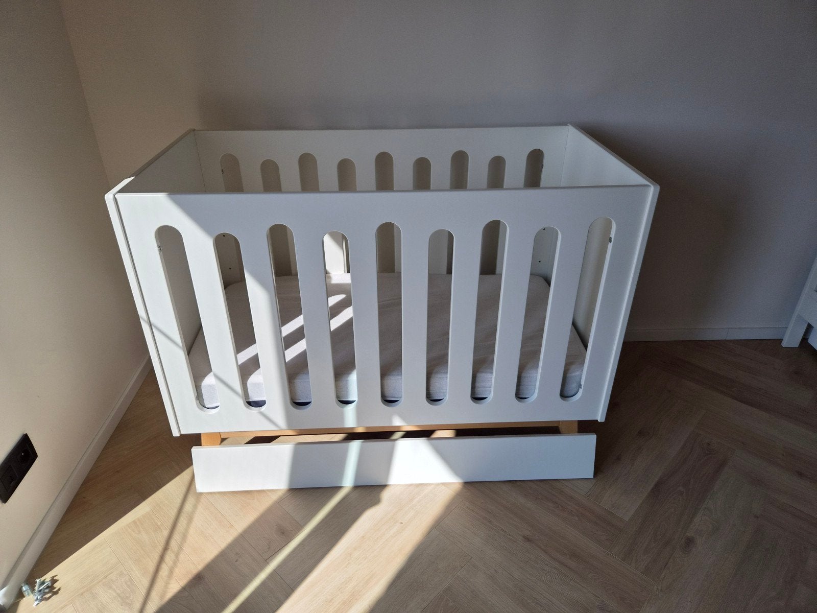 Chambre d'enfant tendance Quax, lit bébé, commode et armoire, Enlèvement, Utilisé, Commode