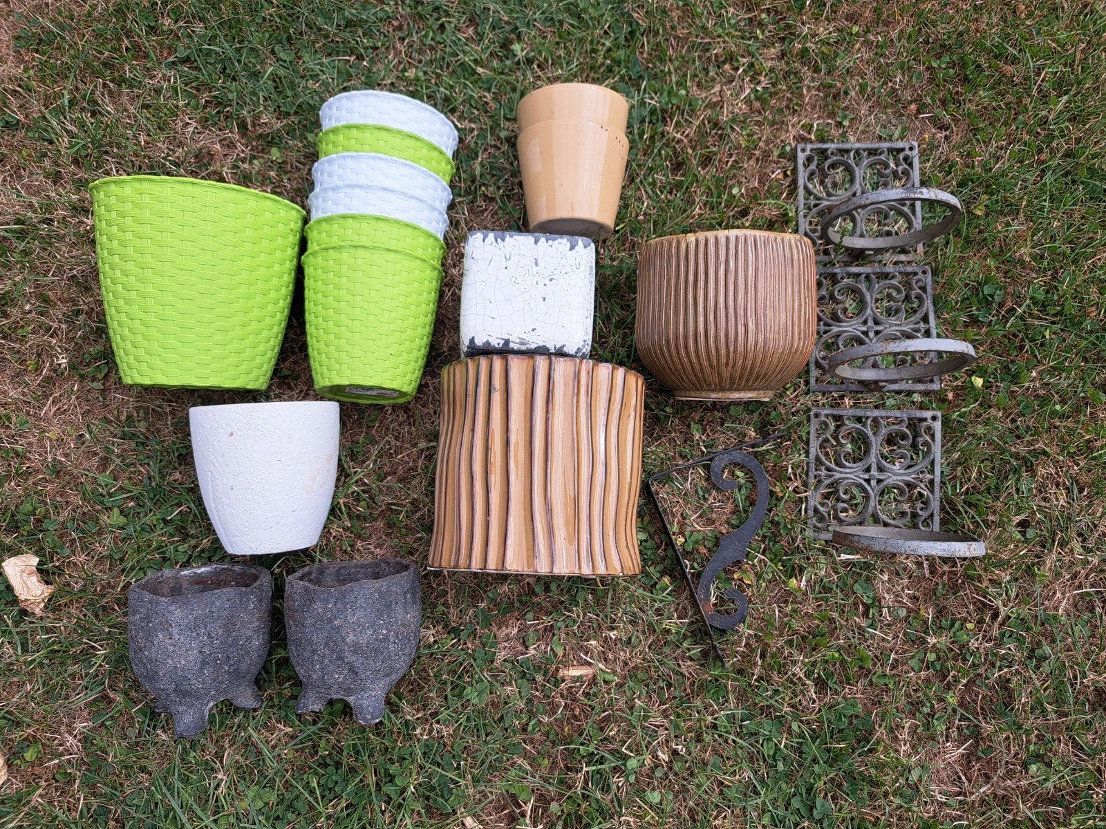 bloempotten en hangers, Tuin en Terras, Ophalen