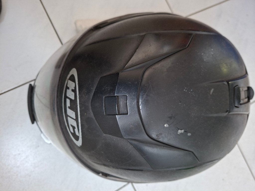 casque modulaire moto HJC SY-MAX 3 avec pare-soleil, noir, Seconde main, HJC, Enlèvement, S