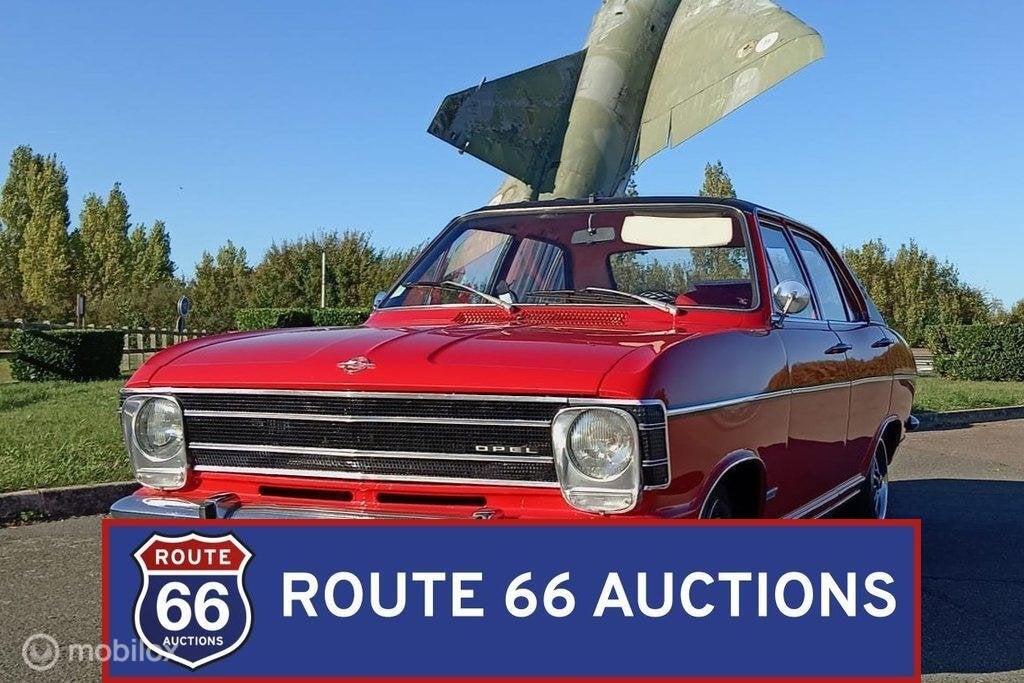 Opel Olympia A | 1968 | Route 66 Auctions, Auto's, Zwart, Bedrijf, Overige carrosserie, Opel
