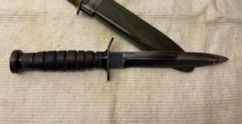 Couteau Ww2 us m3 tranchée non marquée OSS, Envoi, Armée de l'air, Couteau ou Poignard