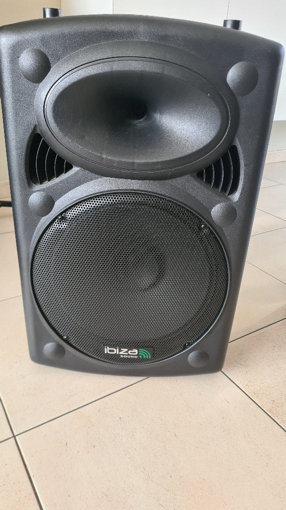 Portable Ibiza Sound PORT15VHF-BT 800W, Autres marques, Enceinte portable, Connexion USB, Enlèvement