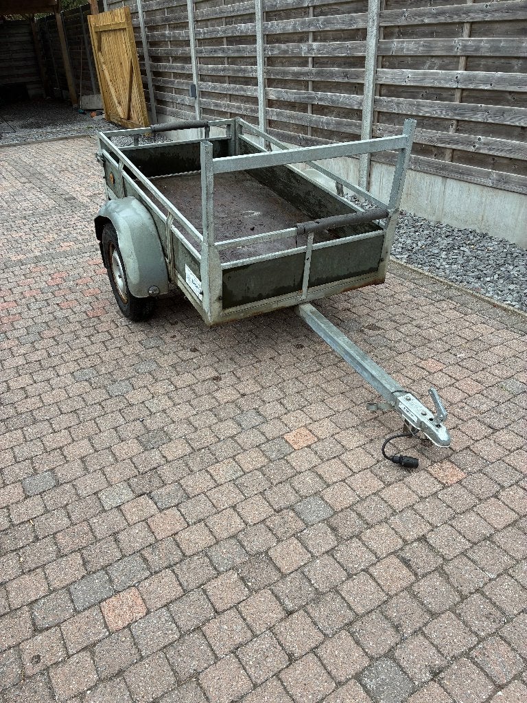 Aanhangwagen galva, Ophalen, Gebruikt