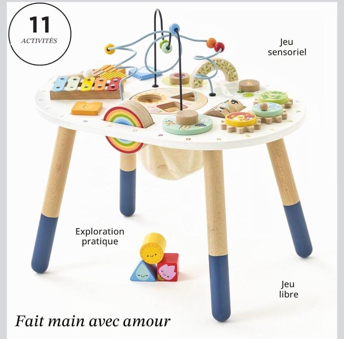 Table d’activités en bois Le Toy Van PL137 – dès 18 mois, Enlèvement, Comme neuf