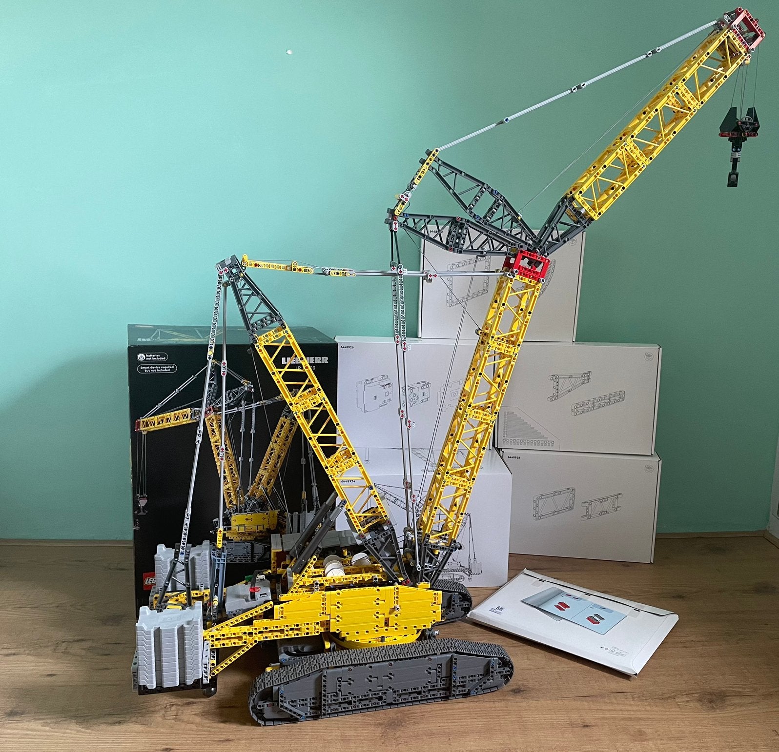 LEGO Technic Liebherr Rupsbandkraan LR 13000 (set 42146), Ophalen, Lego, Inclusief instructies, Zo goed als nieuw