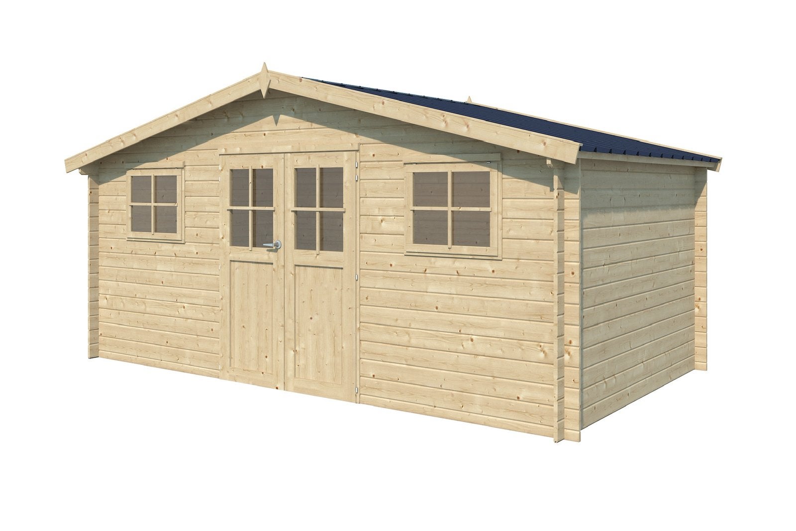 Abri de jardin Abri de jardin Hudson 505x295, Enlèvement ou Envoi, Neuf, Bois, Remise à vélos