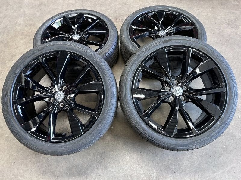 18 inch originele Misano velgen + zomerbanden VW t-cross | T, Auto-onderdelen, 18 inch, 215 mm, -, -