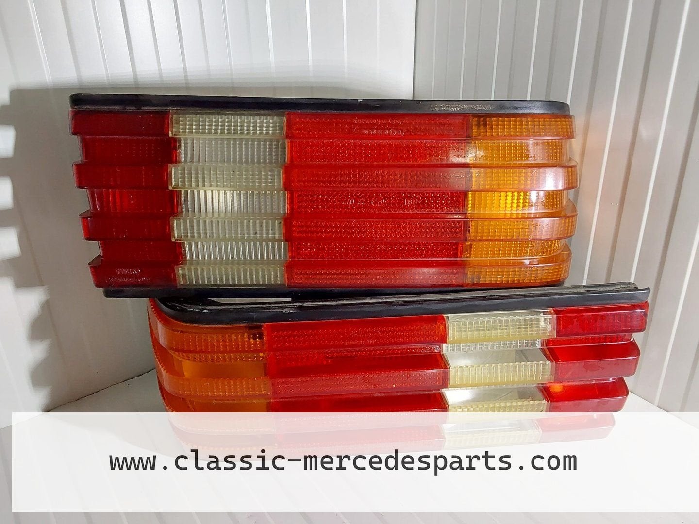 Achterlichten Mercedes w126 coupe SEC links+rechts, Gebruikt, -, Ophalen of Verzenden, -
