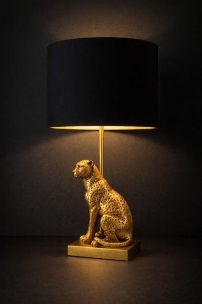 Panther tafellamp, Antiek en Kunst, Ophalen