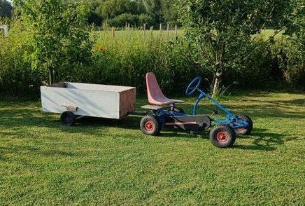 Go Kart avec chariot, Enlèvement