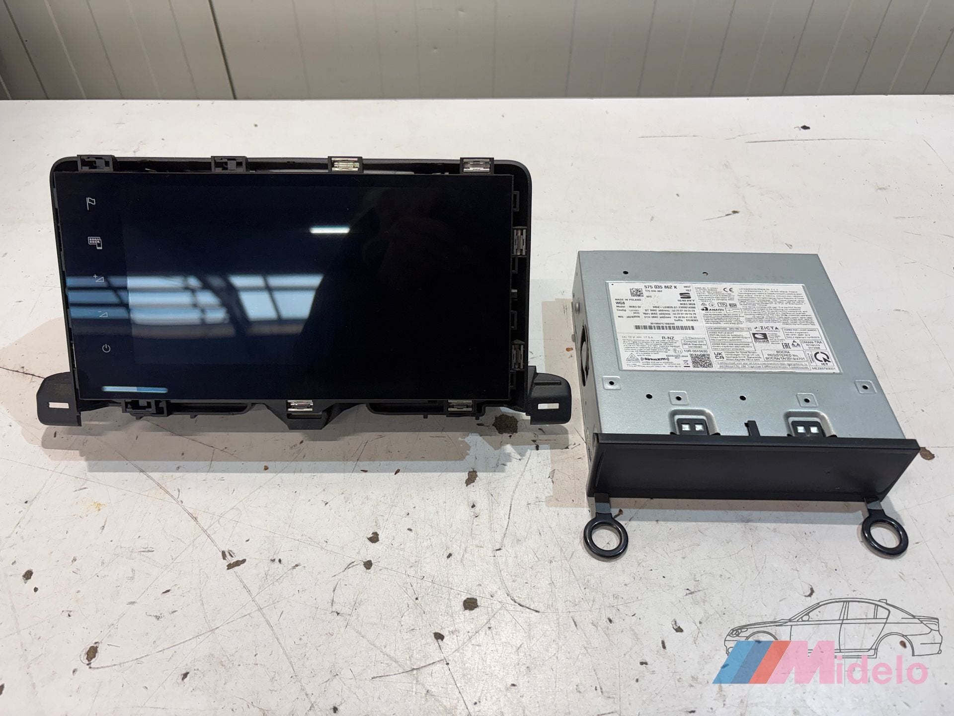 SEAT ARONA NAVIGATIE SYSTEEM 575035862K 5FJ919606A, Gebruikt, -, -, Ophalen of Verzenden