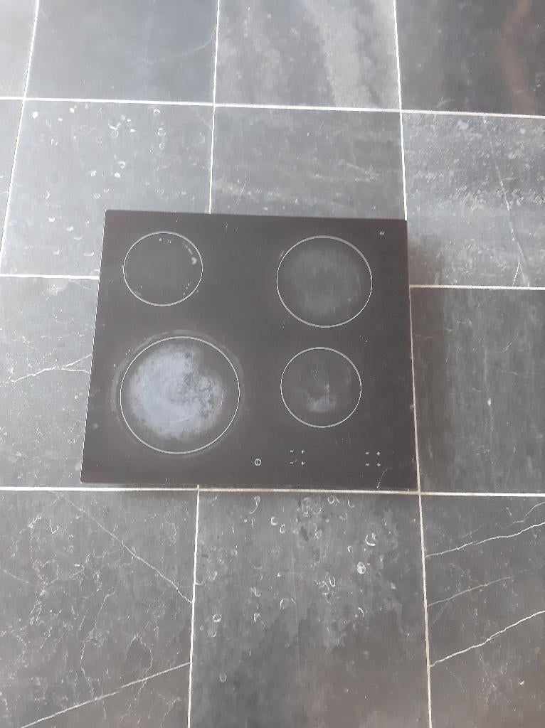 taque électrique, Ophalen, Gebruikt, 4 kookzones, Inbouw