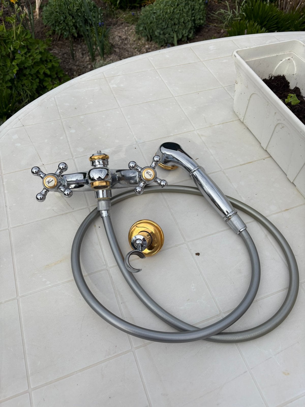 Robinet Grohe Synfonia haut de gamme pour pièces, Bricolage & Construction, Sanitaire, Enlèvement ou Envoi, Utilisé, Chrome, Robinet