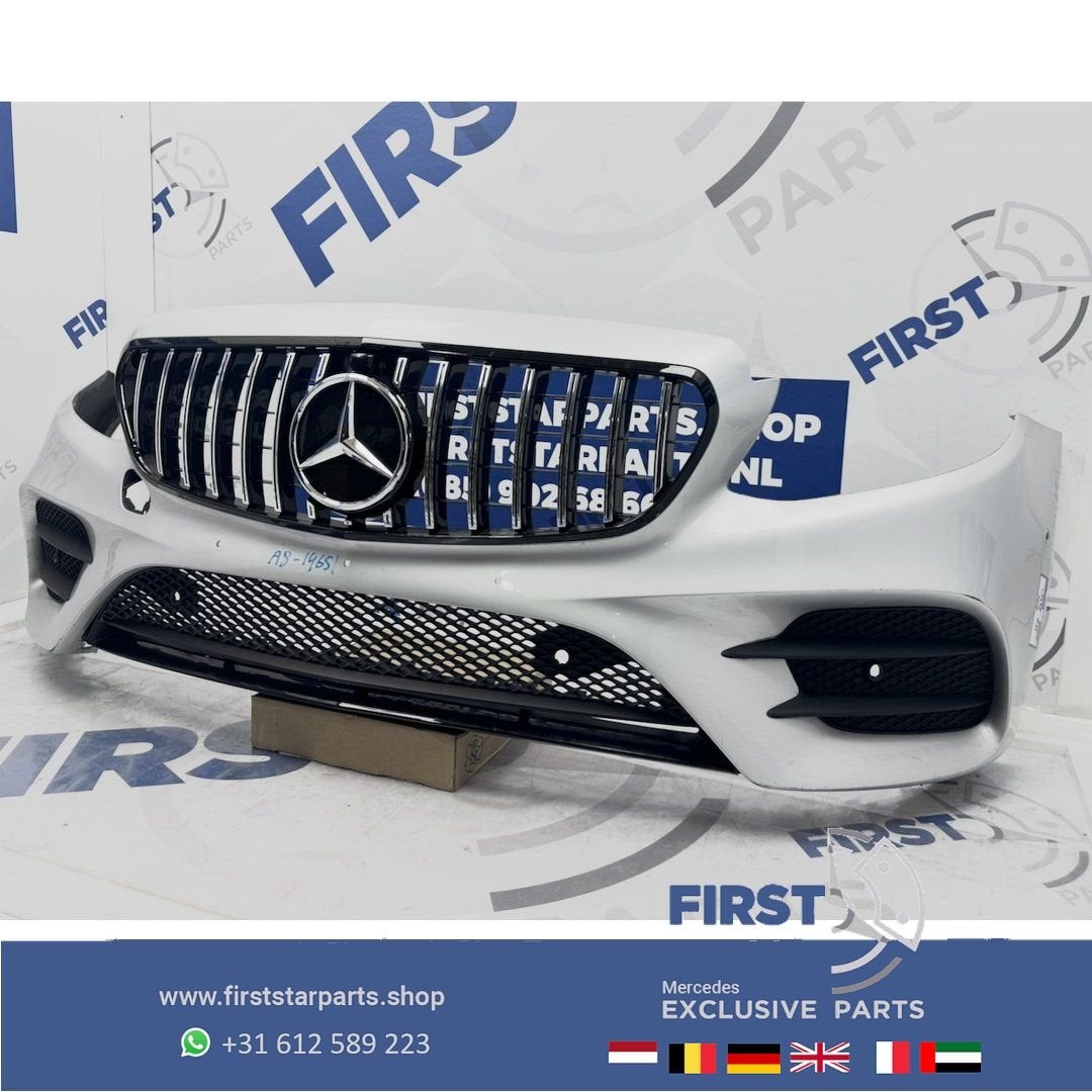 E43 E53 AMG VOORBUMPER Mercedes E Klasse 2016-2021 COUPÉ CAB, Gebruikt, -, Voor, Ophalen of Verzenden