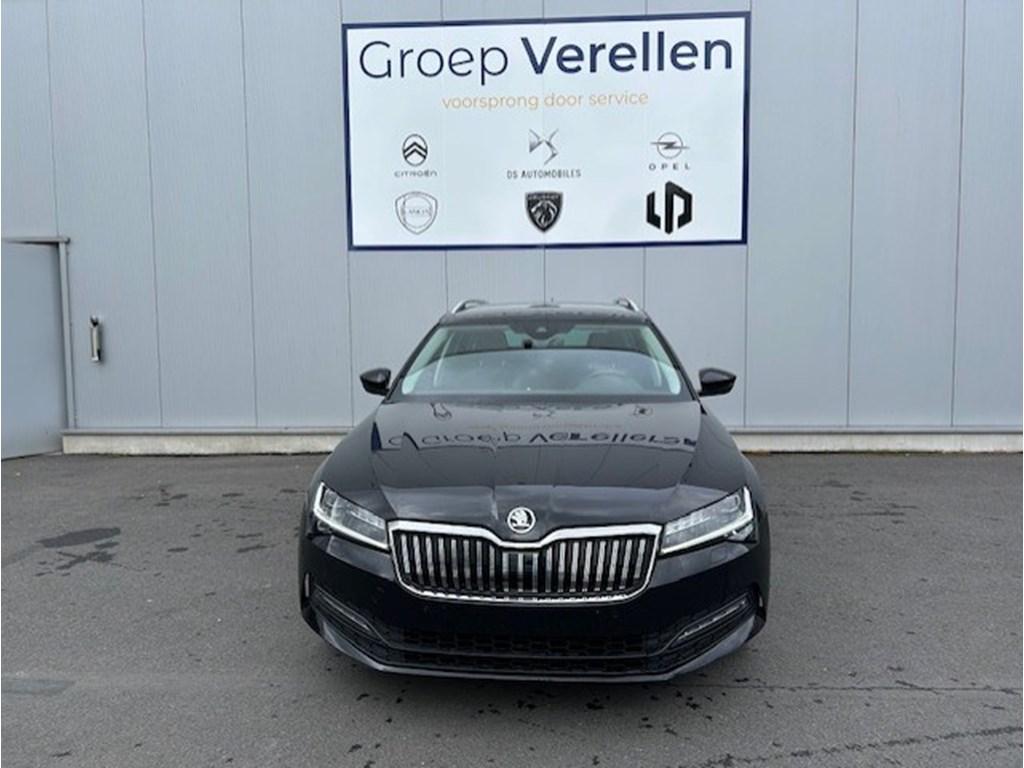 Skoda Superb TSI ACT Ambition, Euro 6, https://public.car-pass.be/vhr/c319f17b-6282-4fde-90f3-d05004e574d0, Zwart, Bedrijf
