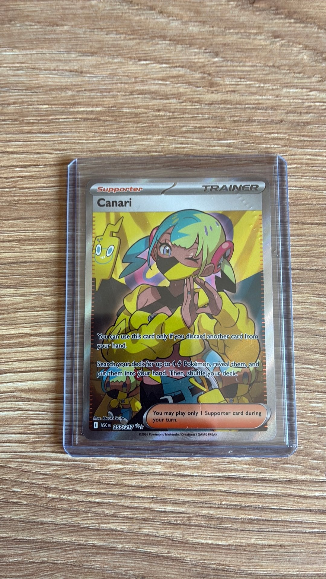 Canari #257 - Ascended Heroes - Pokemon, Enlèvement ou Envoi, Comme neuf