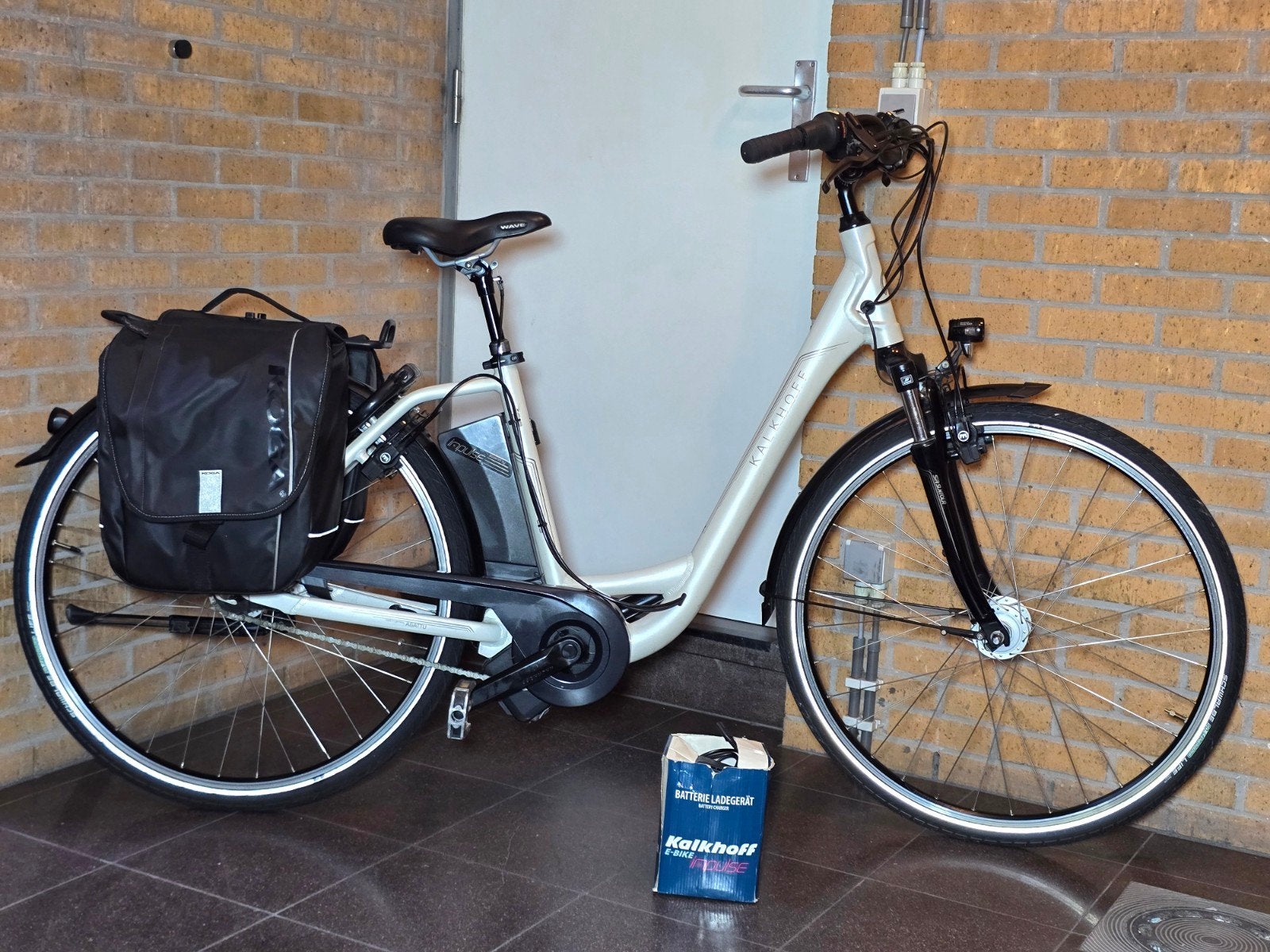 Elektrische fiets middenmotor met weinig kms 866km, Fietsen en Brommers, Elektrische fietsen, Nieuw, 47 tot 51 cm, 50 km per accu of meer