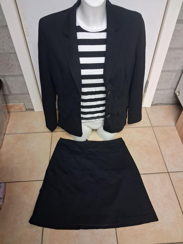 rok 42, vestje en topje M: thema Marine, Maat 38/40 (M), Ophalen of Verzenden, Zo goed als nieuw, Kleding
