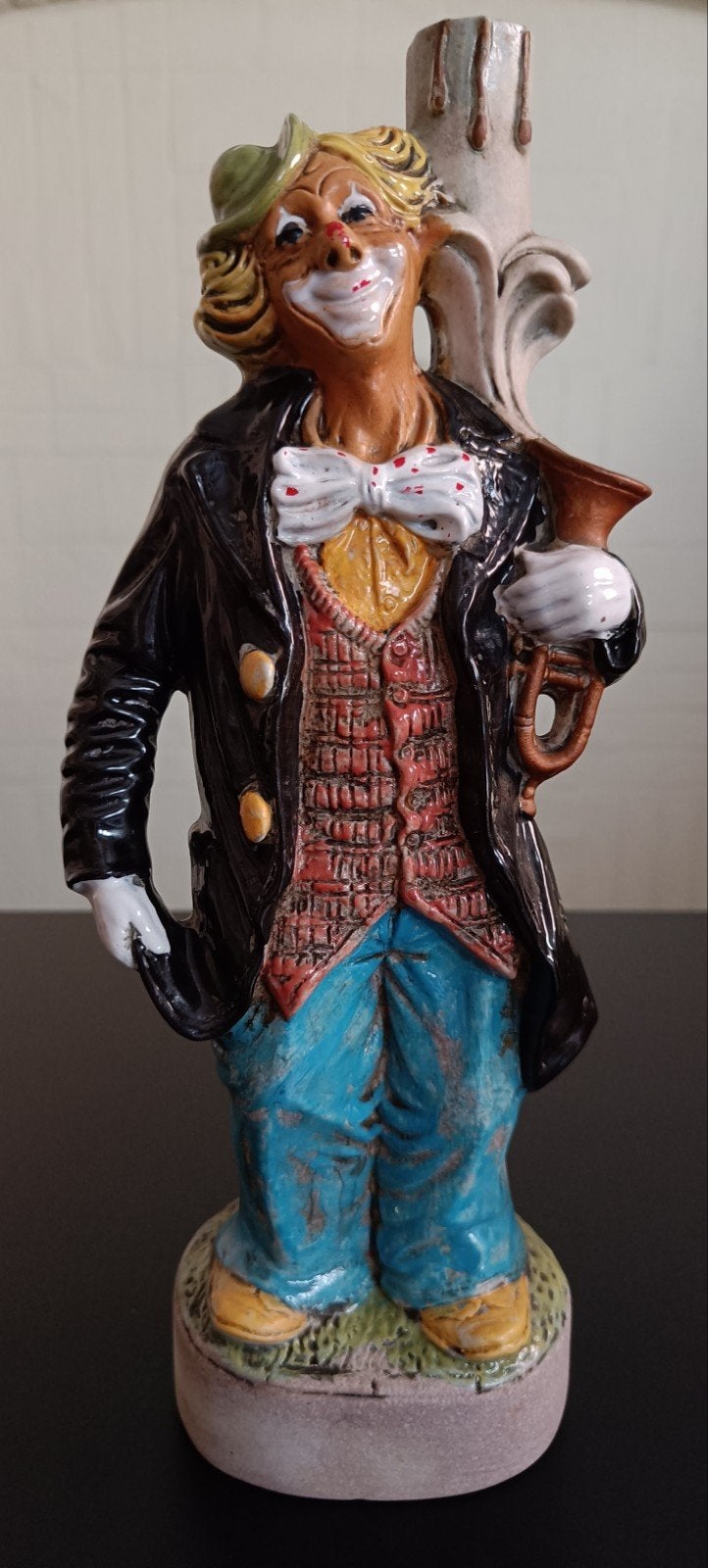 VTG. Carafe/carafe en céramique pour clown., Enlèvement ou Envoi