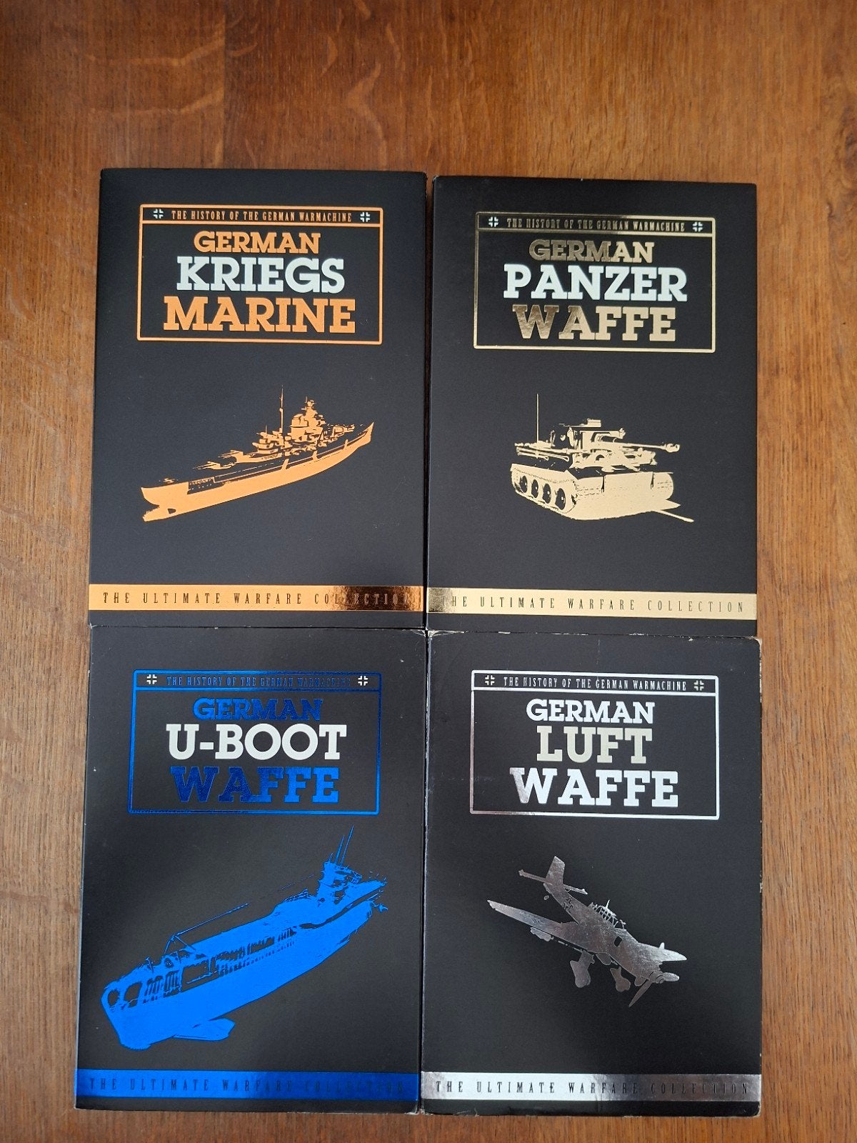 DVD'S   - THE ULTIME WARFARE COLLECTION  - LOT 4 STUKS, Enlèvement ou Envoi, À partir de 16 ans, Guerre ou Policier, Allemand