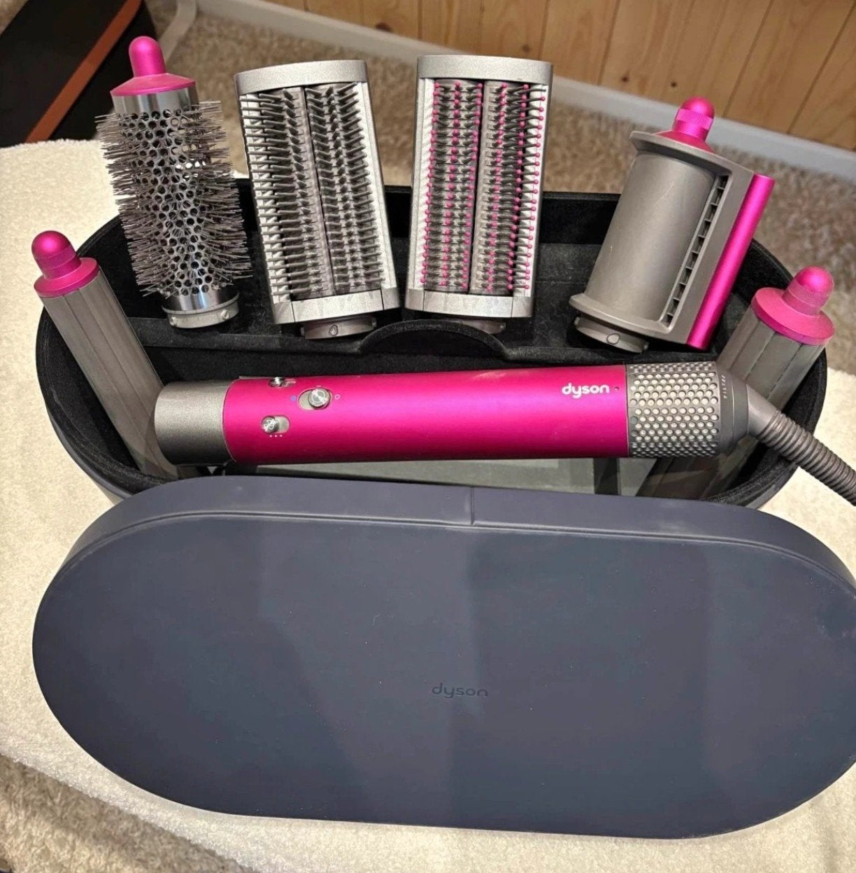 Dyson Airwrap als nieuw, Ophalen of Verzenden, Zo goed als nieuw, Haardroger