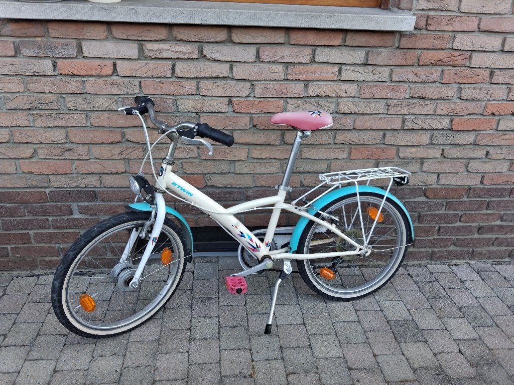 B'Twin 16 inch kinderfiets – nette staat, Vélos & Vélomoteurs, Vélos | Filles, Enlèvement, Frein sur jante, 16 pouces, Decathlon
