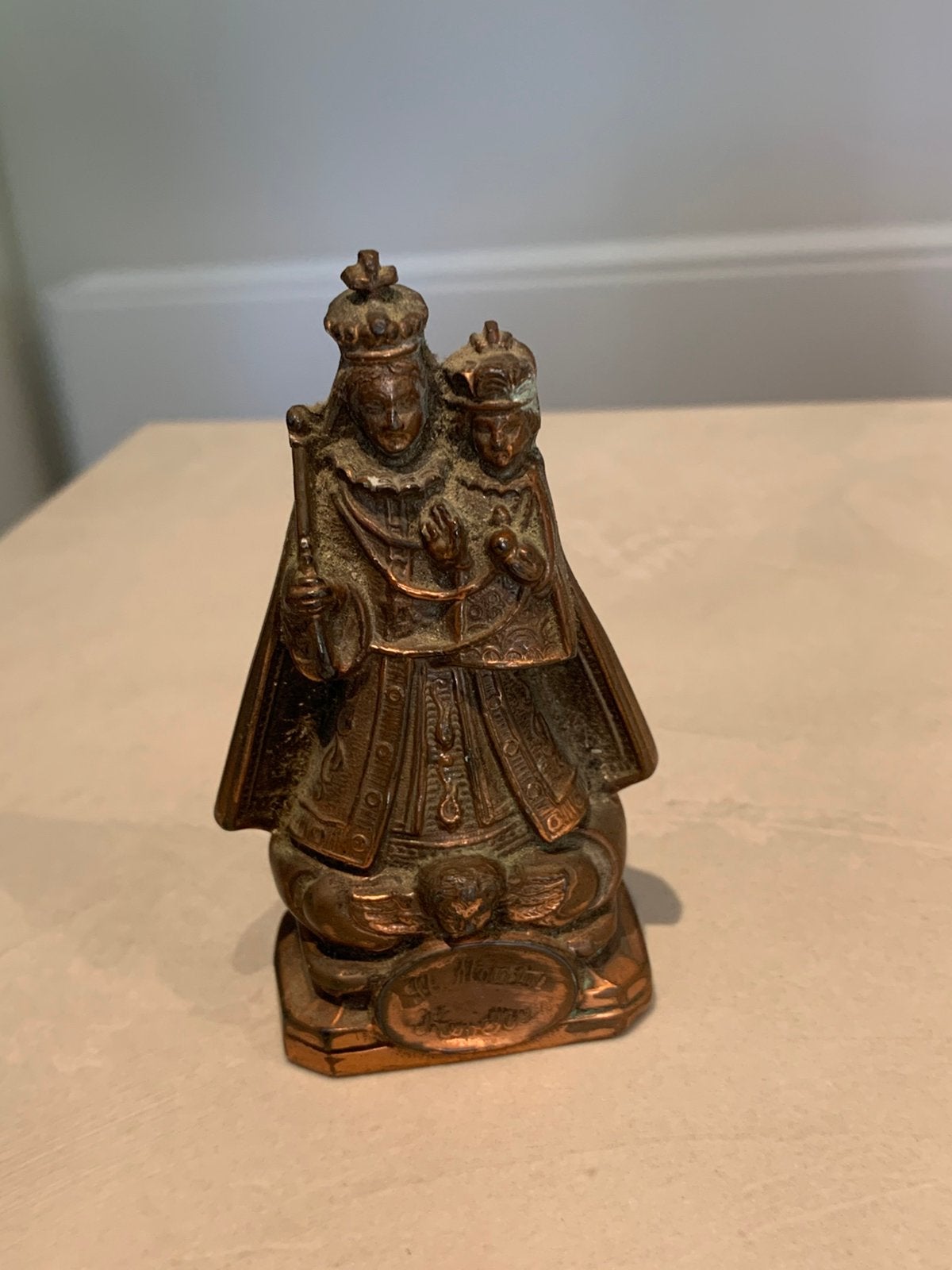 Statue de Marie antique/vintage — Notre-Dame de Kevelaer, Antiquités & Art, Enlèvement ou Envoi