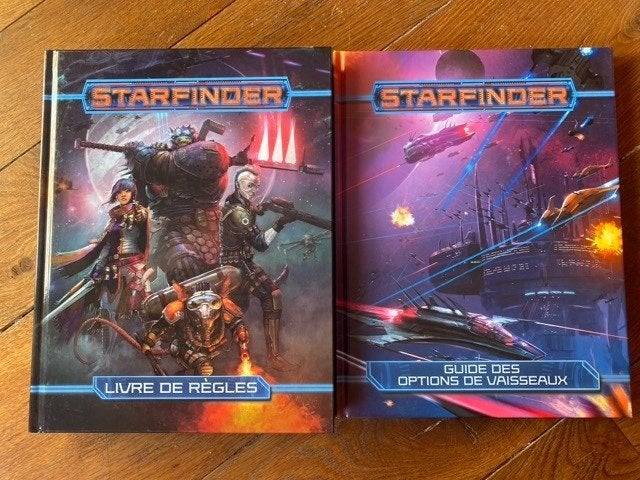 STARFINDER - lot 2 livres + écran MJ - NEUF, Enlèvement ou Envoi