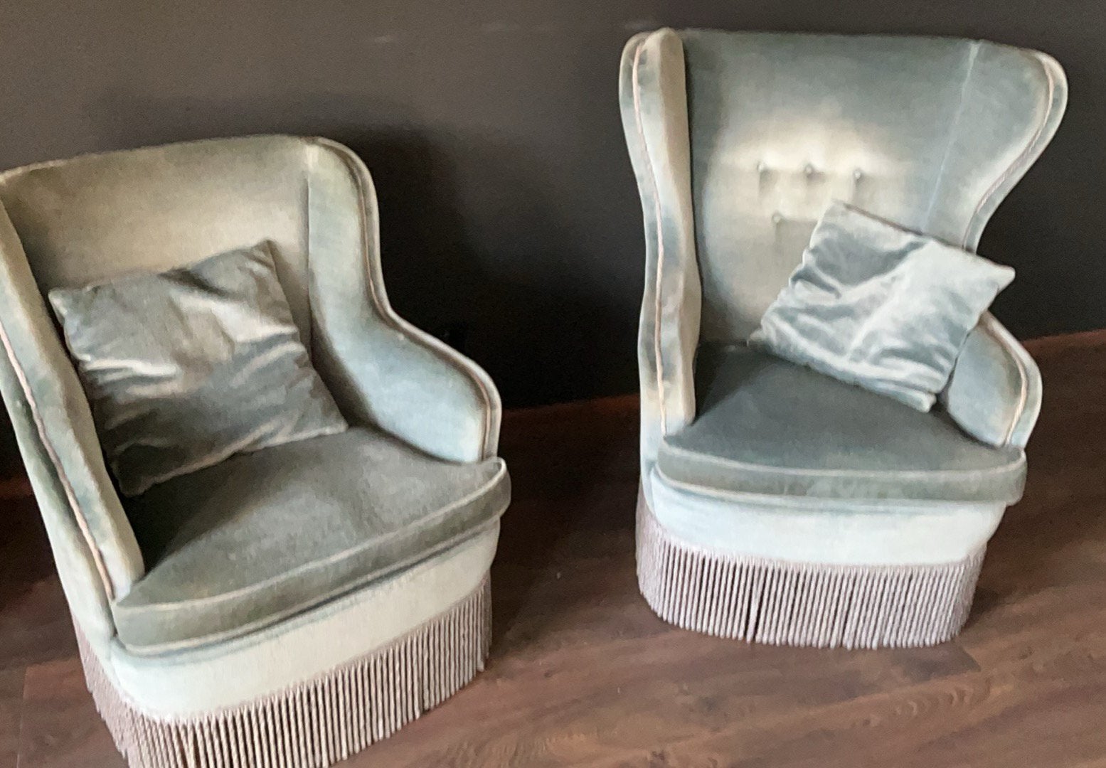 Heel mooie oude zetels,2 stuks, Antiek en Kunst, Ophalen