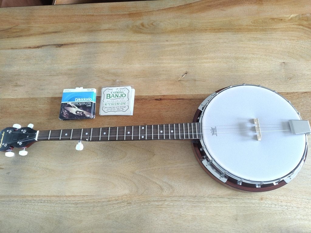 Banjo 5 snaren, Musique & Instruments, Enlèvement, Comme neuf, 5 cordes ou banjo Bluegrass